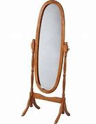 Image result for Oval Shaped Free Standing Mirror