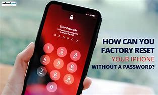 Image result for How to Factory Reset an iPhone without Passcode
