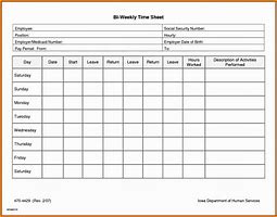 Image result for Employee Time Card Template Excel