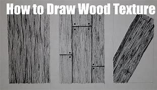 Image result for How to Draw Wood Grain Texture