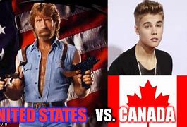 Image result for USA vs Canada Memes