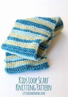 knit for kids loop scarf knitting pattern window knit for kids loop scarf knitting pattern window