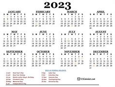 Image result for Calendar 23
