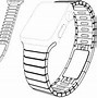 Image result for Apple Watch Silver with Red Strap