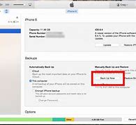 Image result for Apple iTunes iPhone Backup