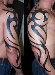 Image result for Tribal Upper Arm Tattoos