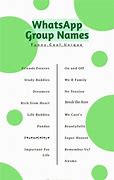 Image result for Funny WhatsApp Group Names