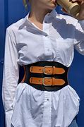 Image result for Wide Leather Waist Belt