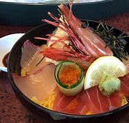 Image result for Sashimi On Rice