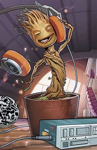 Image result for Baby Groot Marvel Art