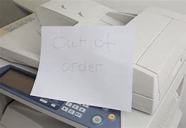Image result for Broken Printer Sign