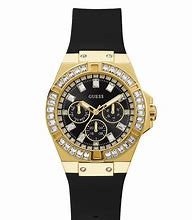 Image result for Guess Gold Watch and Black with Diamonds