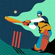 Image result for Cricket Art