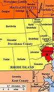 Image result for Show Map of Rhode Island