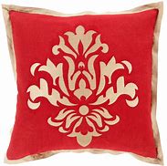 Image result for Red and Gold Throw Pillows