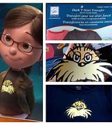 Image result for Despicable Me Margo Lorax Shirt