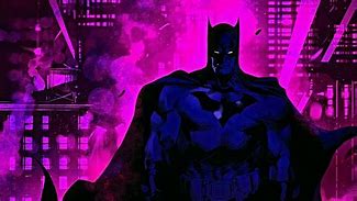 Image result for Neon Batman Purple City