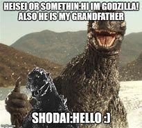 Image result for Godzilla Heisei Memes