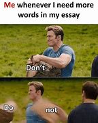 Image result for Reach Word Count Meme