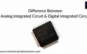 Image result for Analog vs Digital Chip
