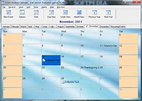Image result for Computer Desktop Calendar with Picture Notes