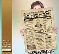 Image result for Birthday Newspaper Front Page