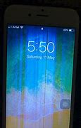 Image result for iPhone 15 with an Blue Line in the Middle