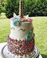 Image result for Unicorn Cakes with Sprinkles