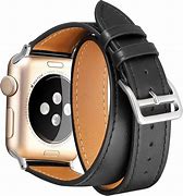 Image result for Goth Black Leather Apple Watch Band