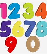 Image result for Numbers No Background