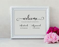 Image result for Free Printable Wi-Fi Sign