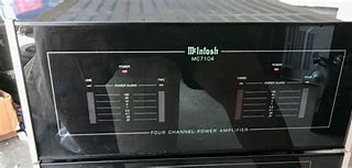 Image result for McIntosh Mc7104 Power Amplifier