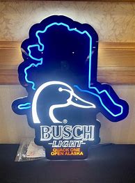 Image result for Busch NASCAR Girl Light Up Sign