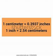 Image result for Conversion Inch Centimeter