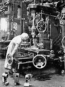 Image result for Vintage Industrial Man-Machine Art