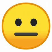 Image result for Neutral Face Emoji PNG