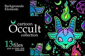 Image result for Occult Cartoon