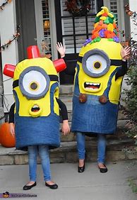 Image result for Minion and Gru Halloween Costume