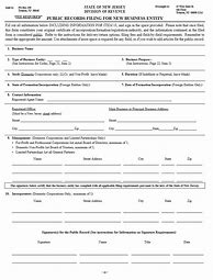 Image result for New Jersey Articles of Organization