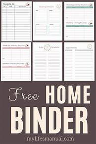 Image result for Household Organizer Notebook
