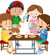 Image result for Cartoon People Eating Food