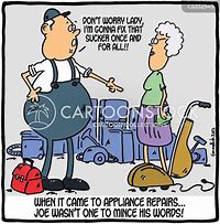 Image result for Fixer Humor Cartoon