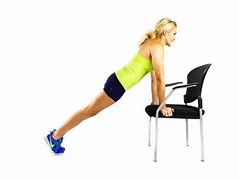 Image result for Plank On Chair Exercises