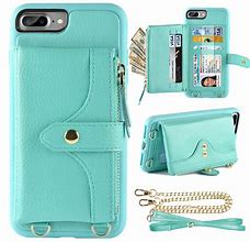Image result for Cell Phone Credit Card Holder iPhone 8 Wallet Case