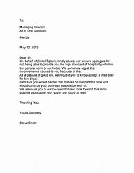 Image result for How to Write Apology Letter