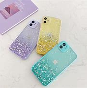 Image result for iPhone 13 with a Pink Glitter Case On the Back