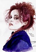 Image result for Helena Bonham Carter Straight Hair