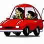 Image result for Cartoon Car with Driver