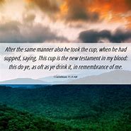 Image result for 1 Corinthians 11:25