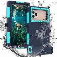 Image result for Waterproof Hard Case Phone Clear